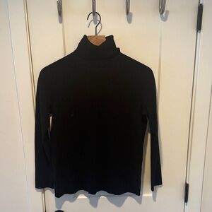 Tory Burch Black Turtleneck Sweater